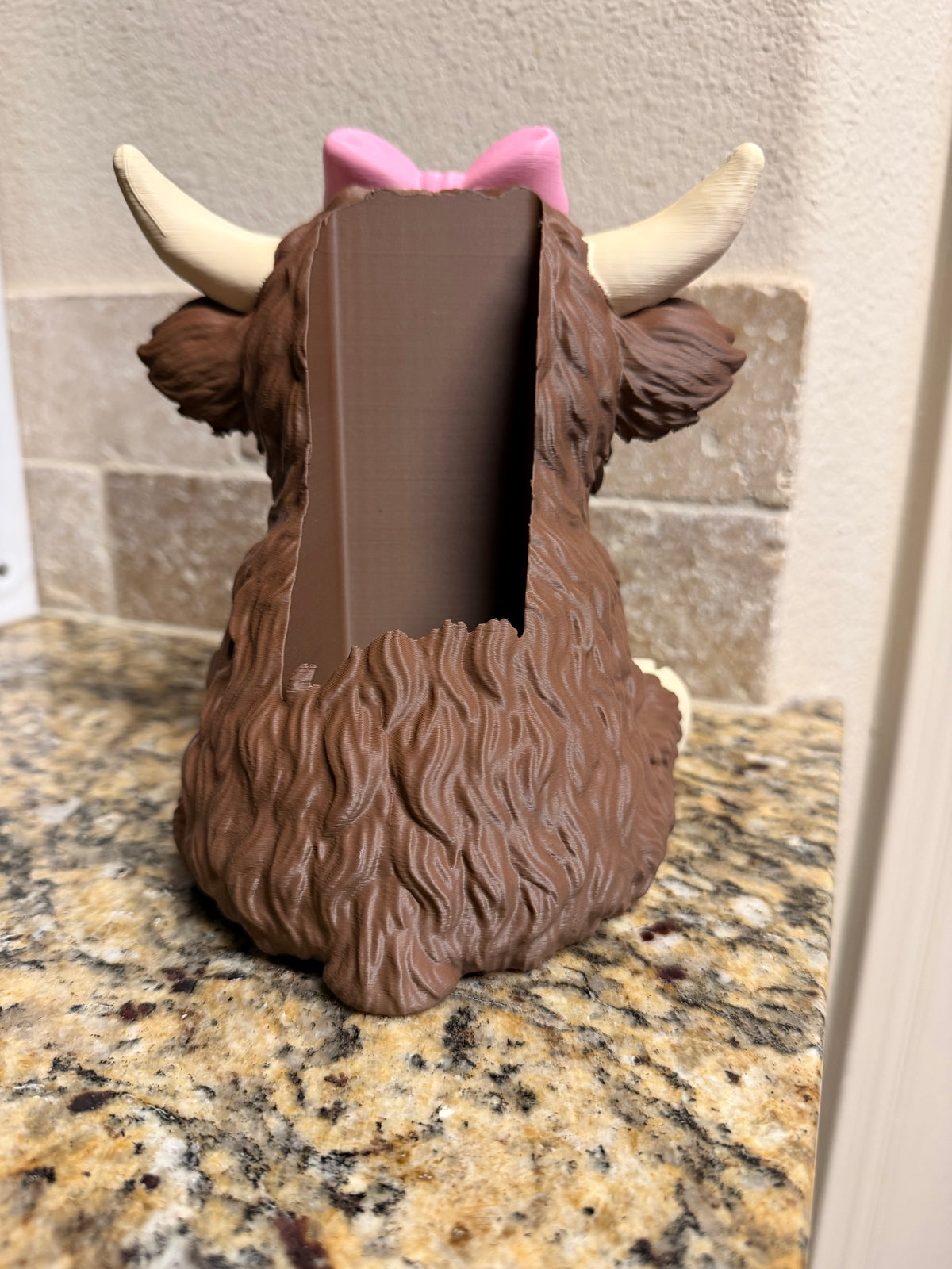 BBW Highland cow soap holder