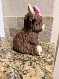 BBW Highland cow soap holder