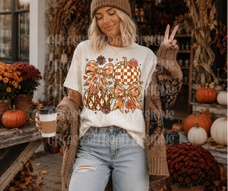 Western fall pumpkins