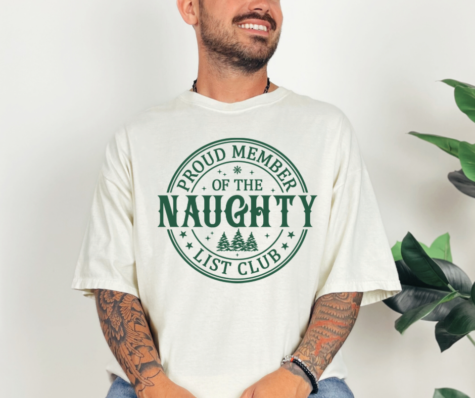 Proud member of the naughty list club