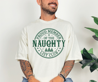 Proud member of the naughty list club