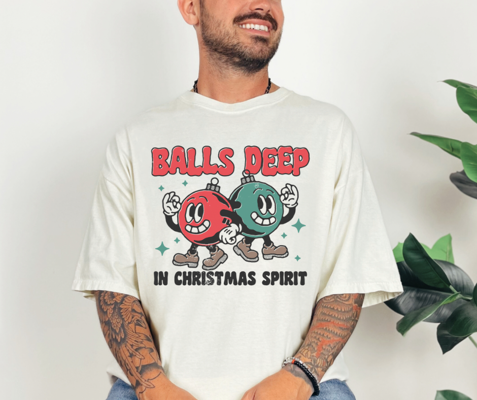 Balls deep in Christmas spirit