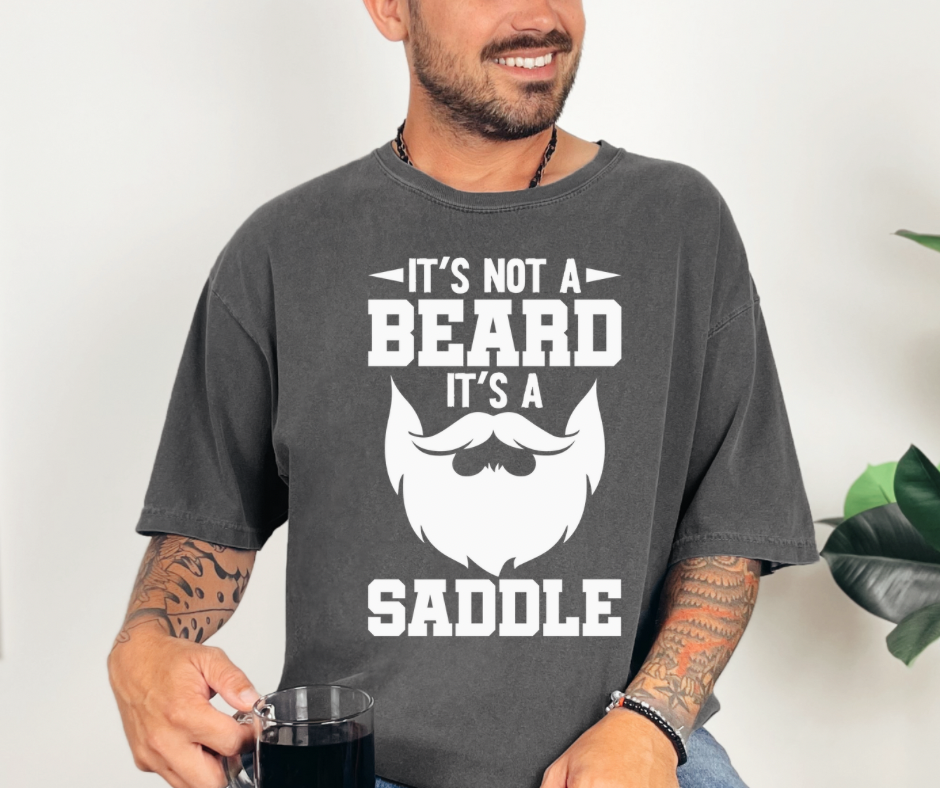 It’s not a beard it’s a saddle