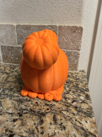 Inspired Carved pumpkin BBW soap holder