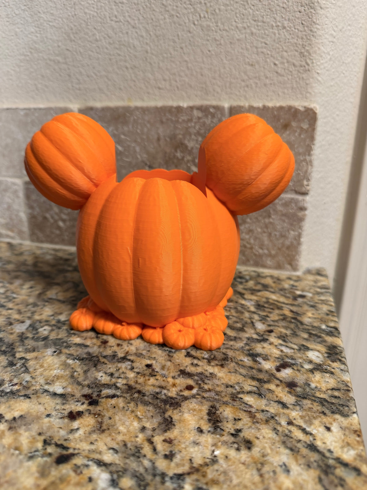 Inspired Carved pumpkin BBW soap holder