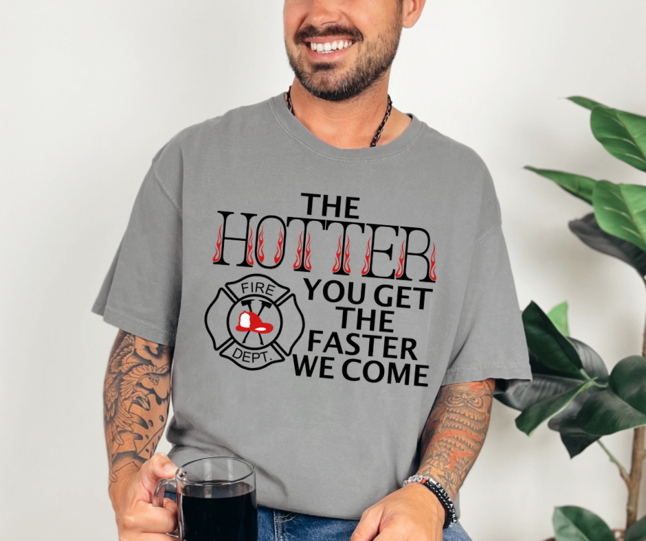 The hotter you get the faster we come