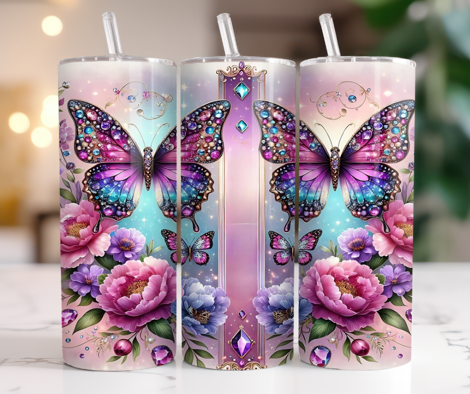 Jeweled butterflies