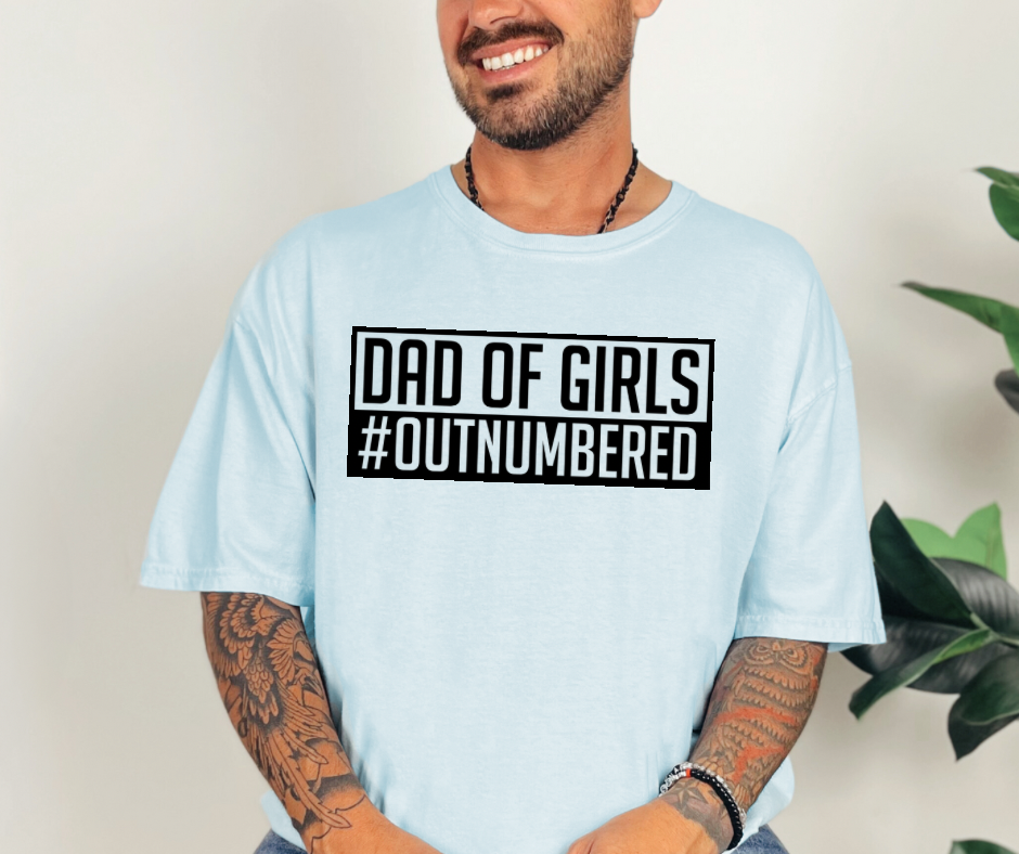 Dad of girls, outnumbered