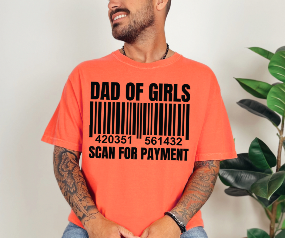 Dad of girls scan for payment