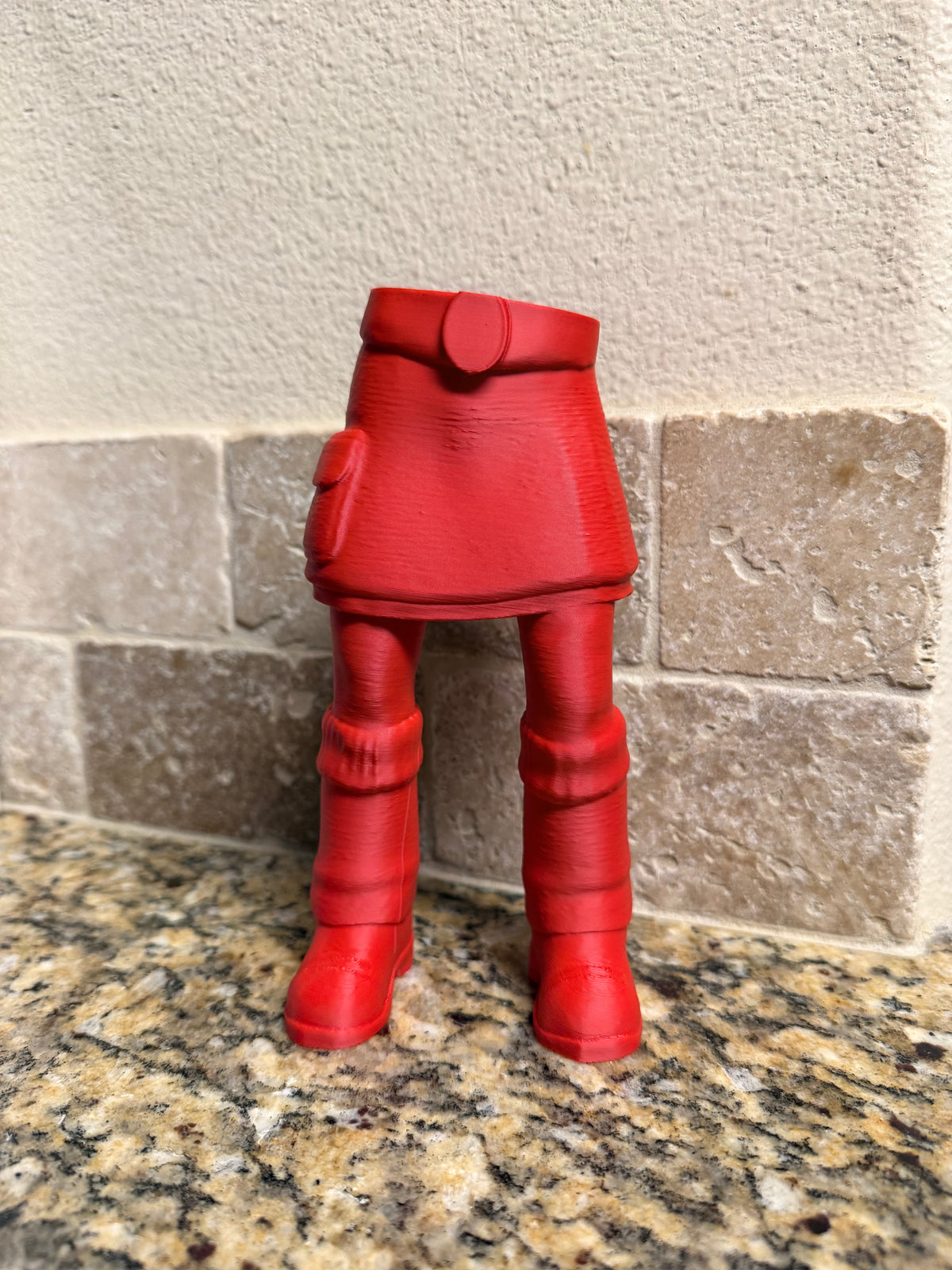 Standing girl elf skirt legs