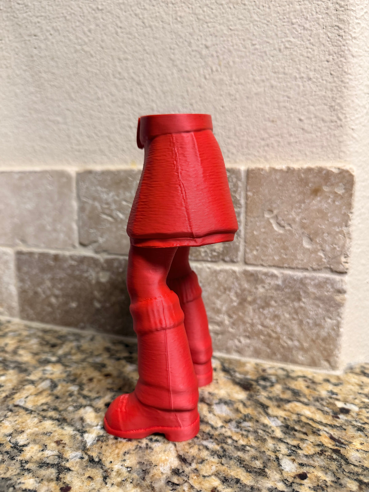 Standing girl elf skirt legs