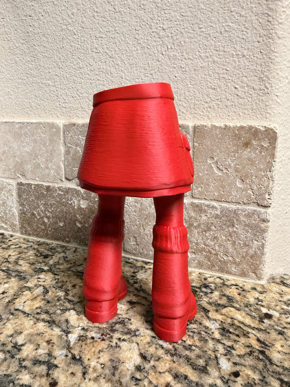 Standing girl elf skirt legs