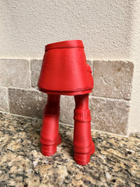 Standing girl elf skirt legs