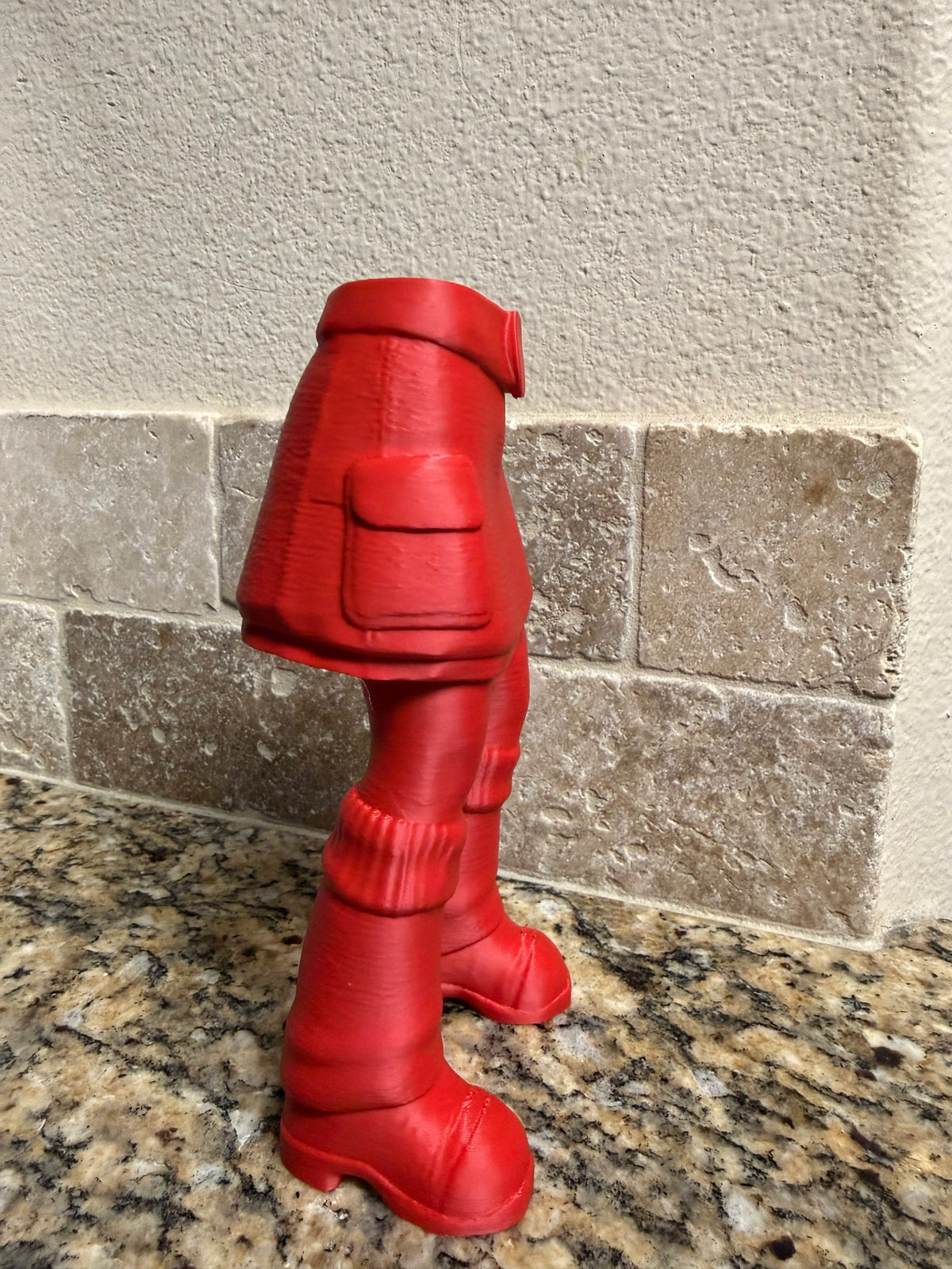 Standing girl elf skirt legs
