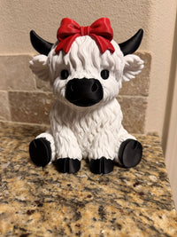 White highland cow BBW soap holder