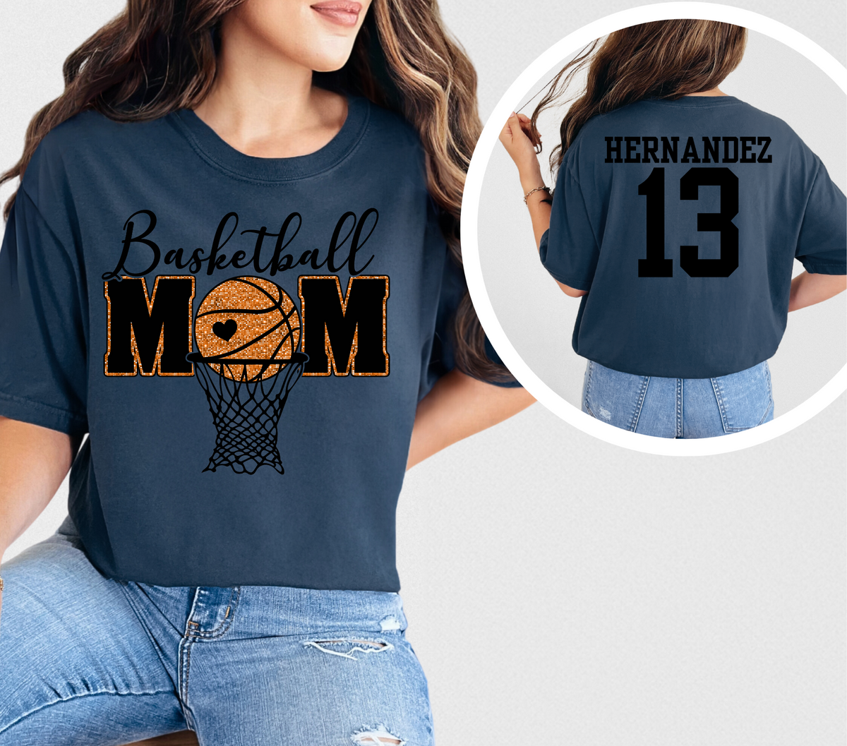 Custom Basketball mom