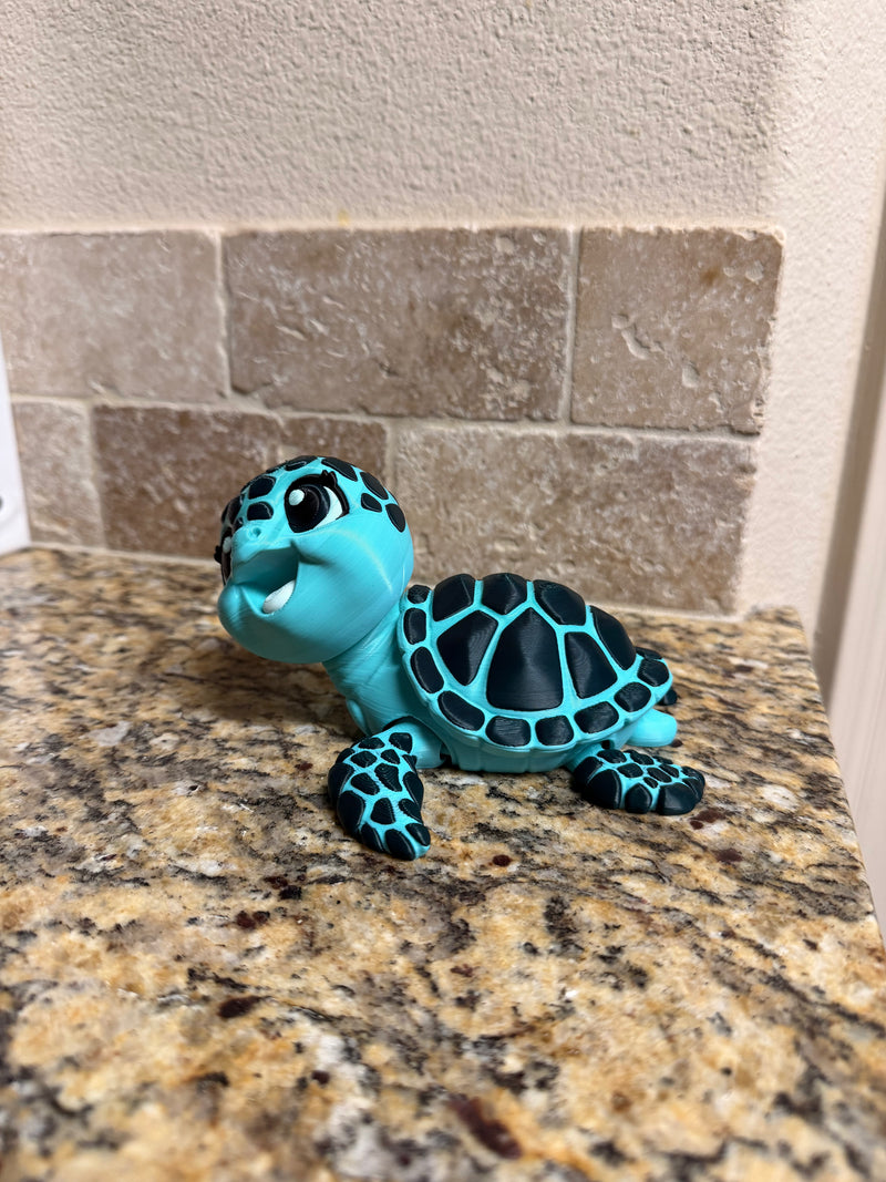 Flexi baby sea turtle