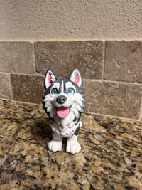 Flexi Siberian husky