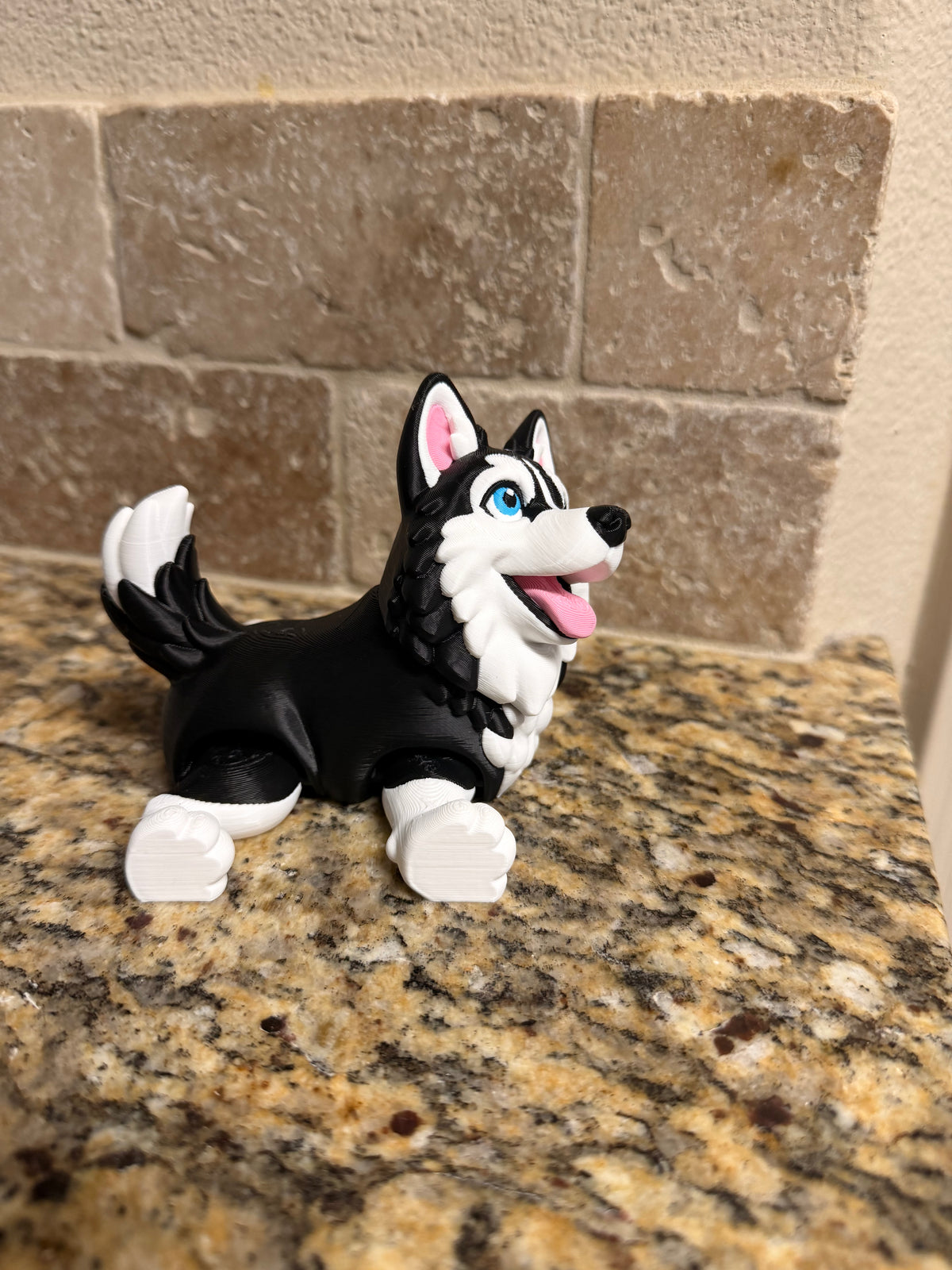Flexi Siberian husky