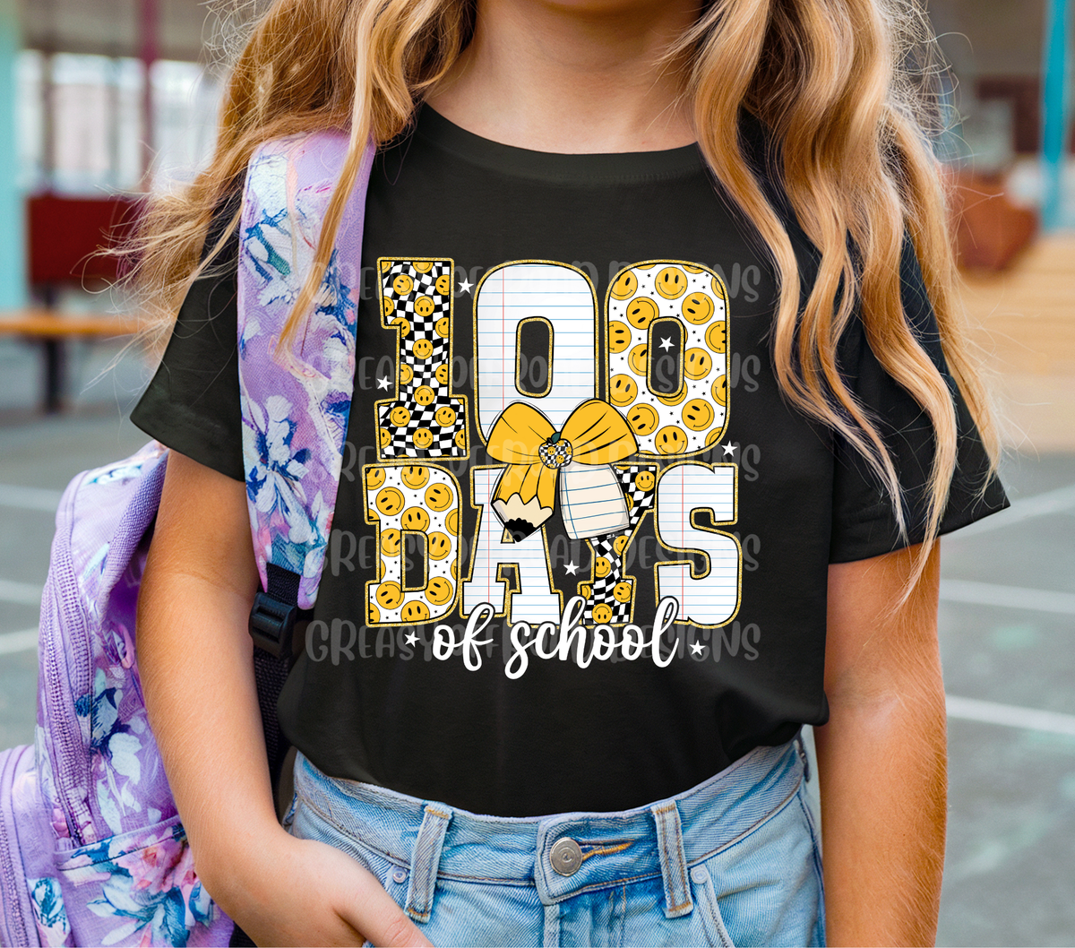 100 days of school smiley