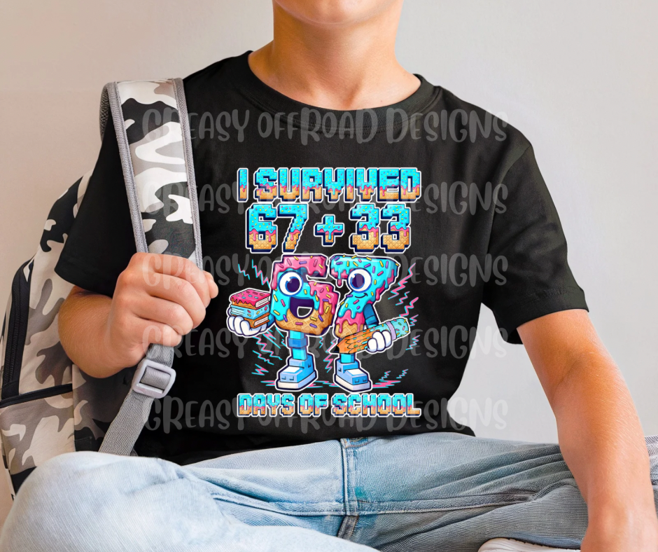 I survived 67 + 33 days of school drip