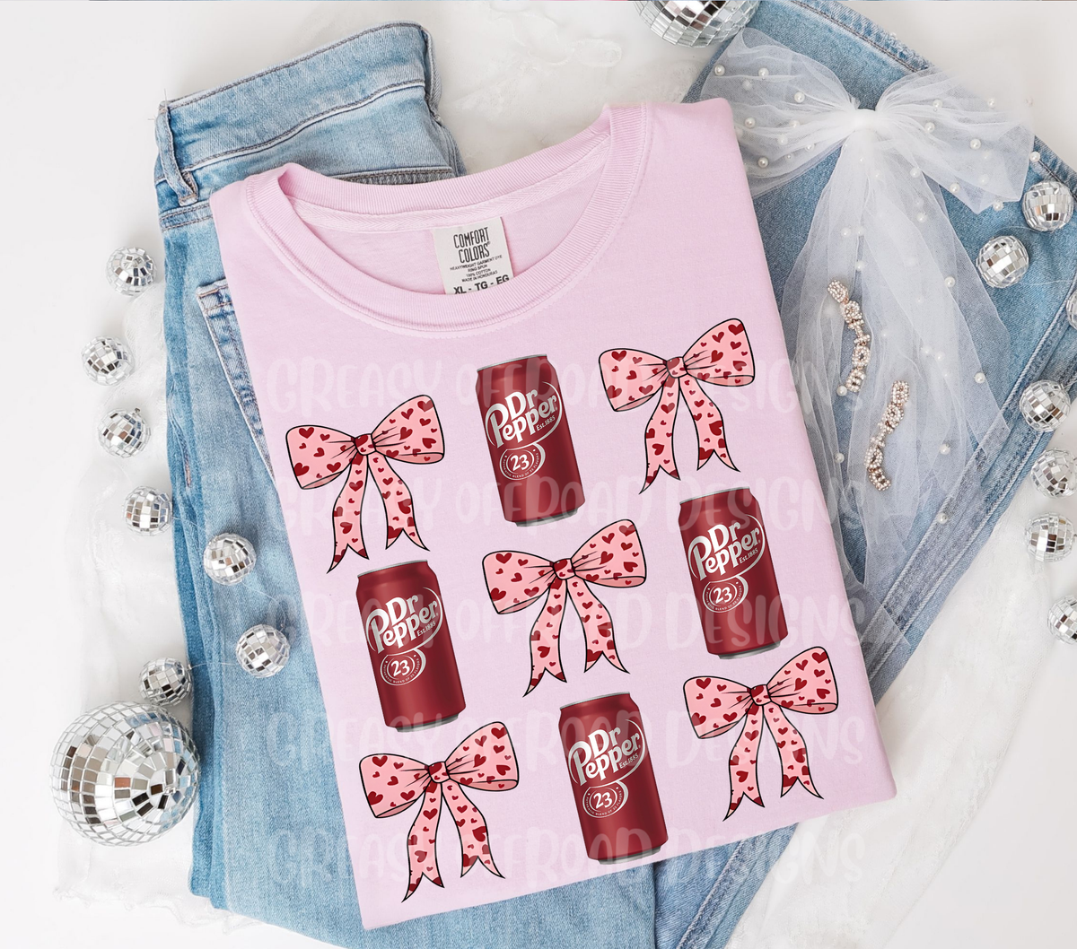 Valentine coquette soda