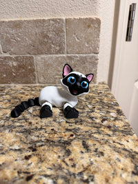 Flexi Siamese kitty
