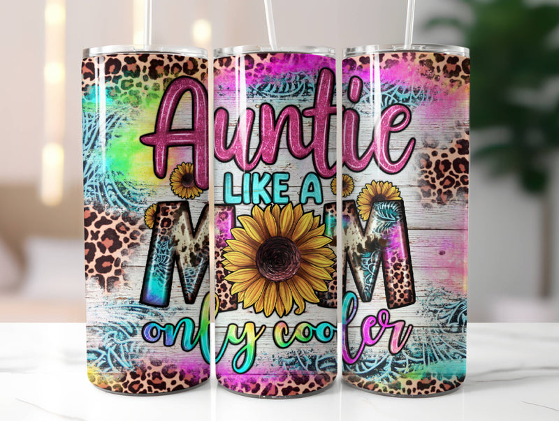 Auntie like mom on cooler