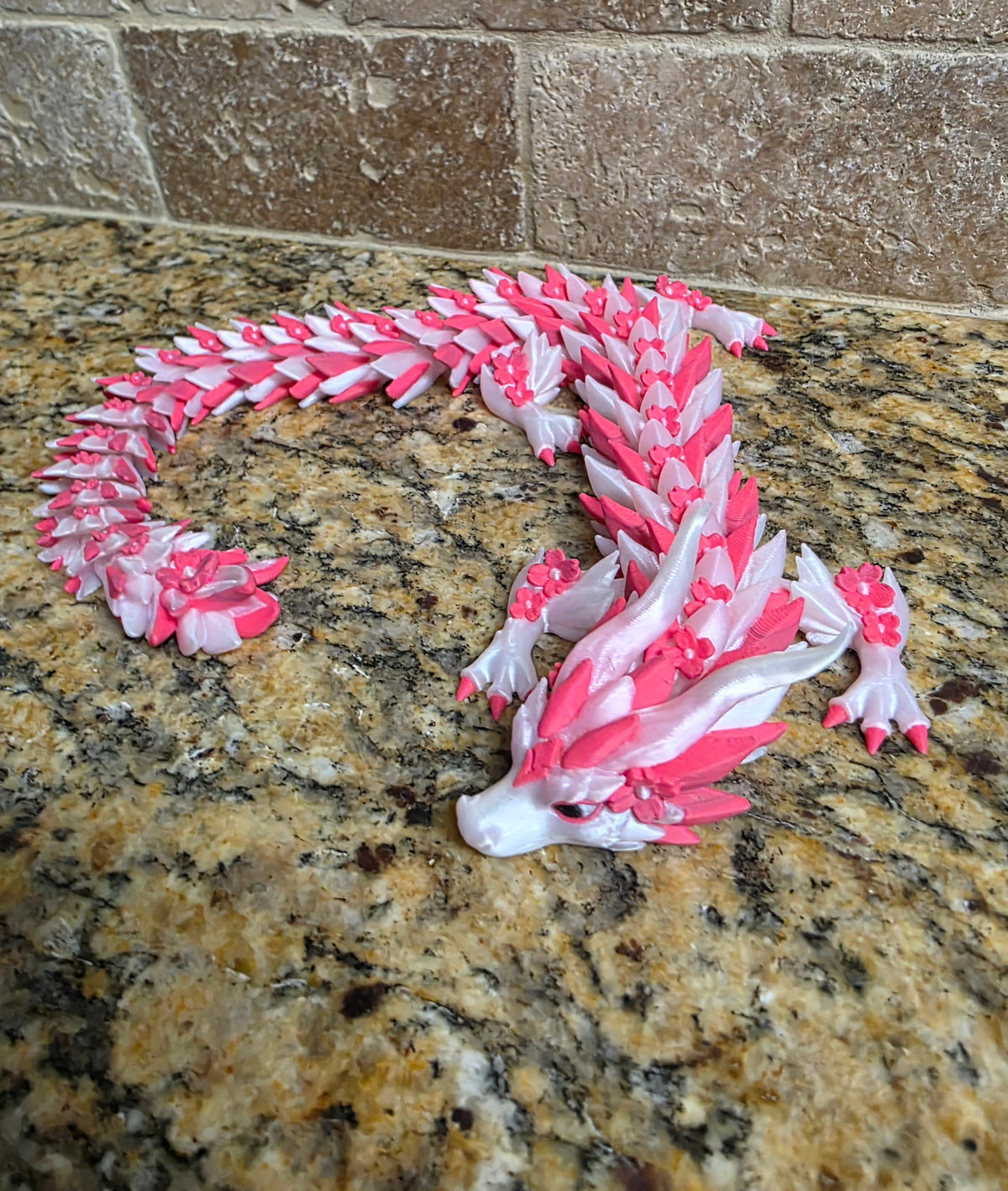 3D Cherry Blossom Dragon 🌸