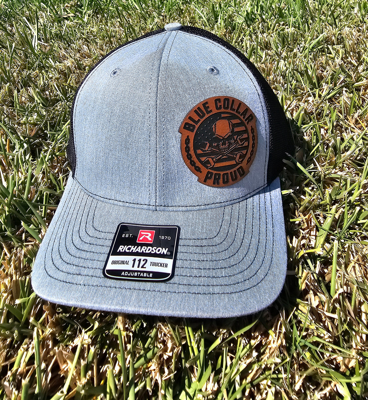 Blue Collar Proud Snapback Hat