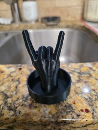 Elder Emo 3D Hand Ring Holder