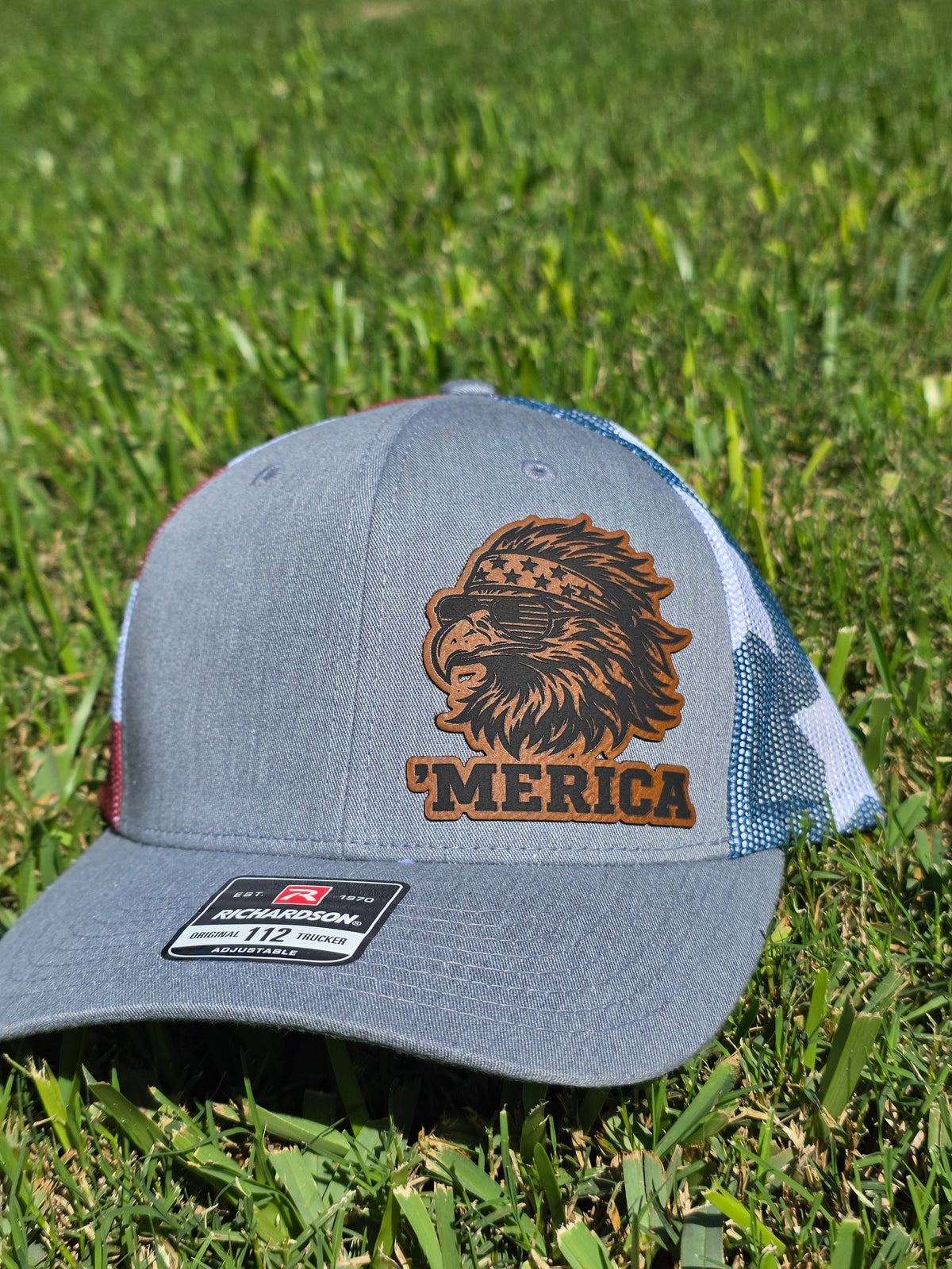 Merica Eagle Snapback Hat