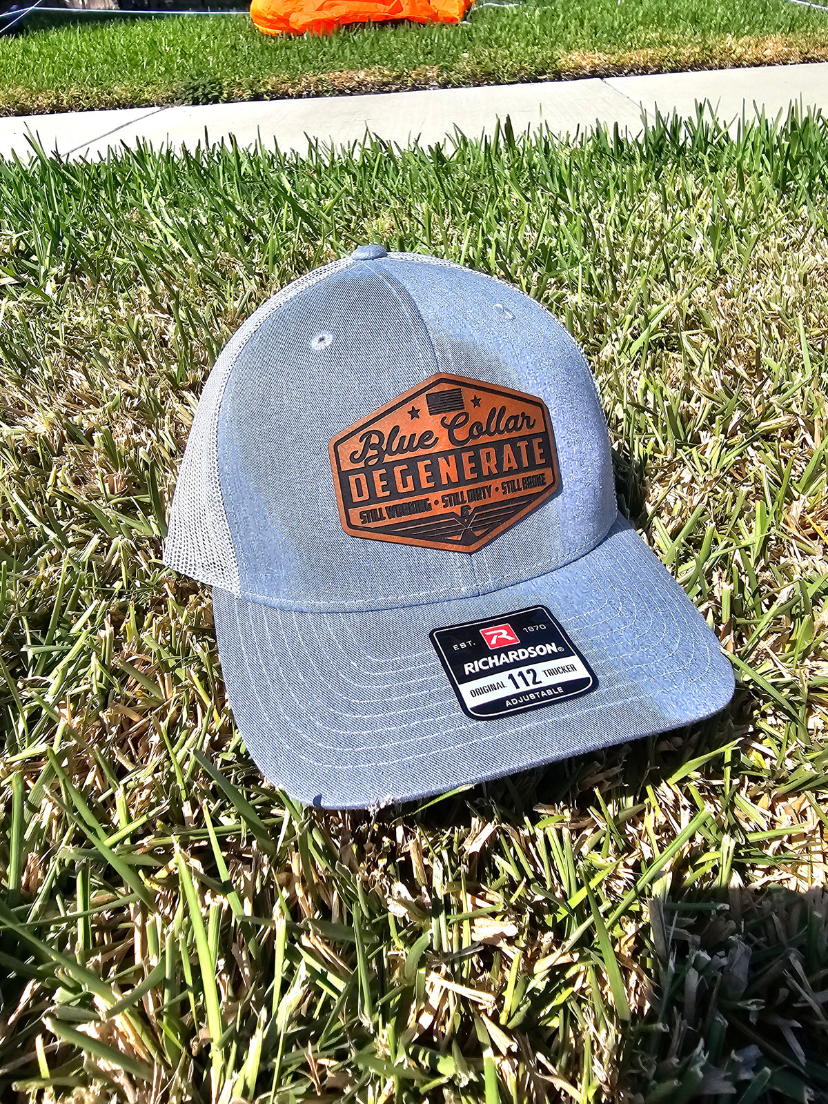 Blue Collar Degenerate Snapback Hat