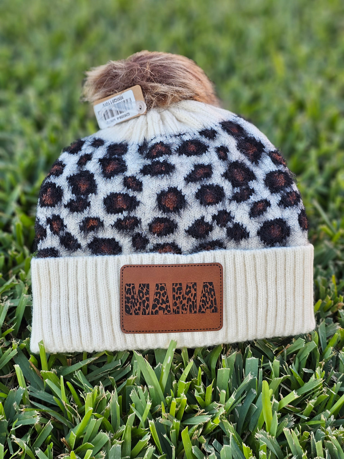 Mama Print Beanie