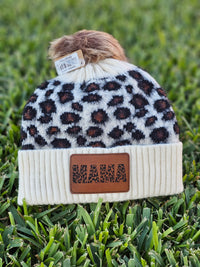 Mama Print Beanie