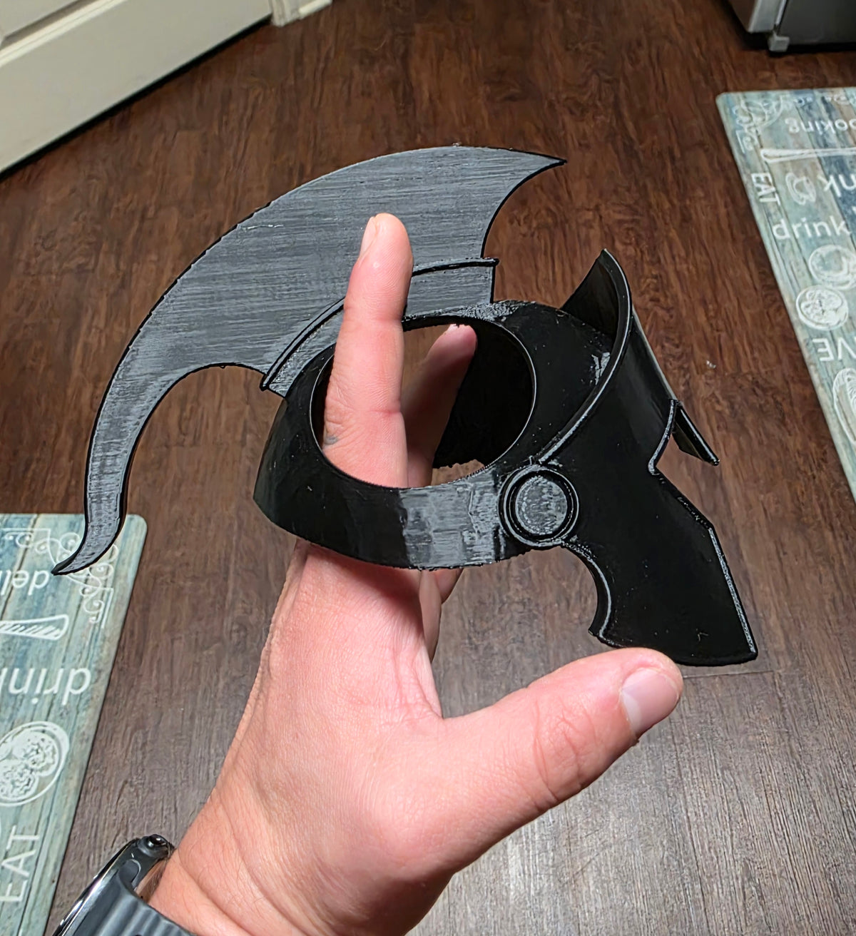 3D Spartan Cat Helmet