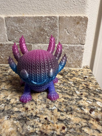 3D Crochet Axolotl