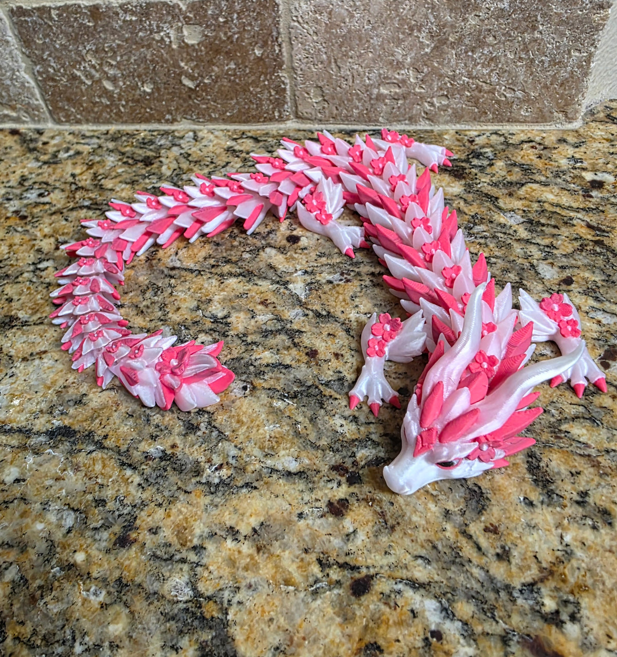 3D Cherry Blossom Dragon 🌸