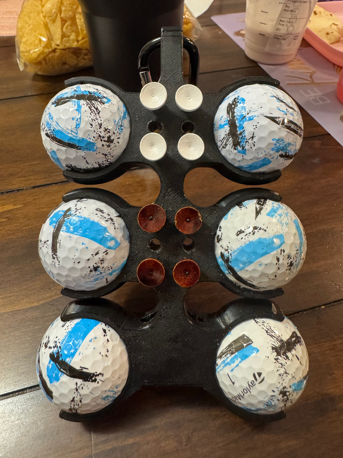 3D Golf Ball/ Tee Holder