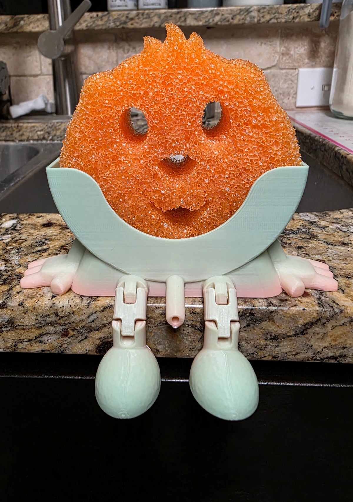 Scrub Diddy 3D Printed Sponge Holder