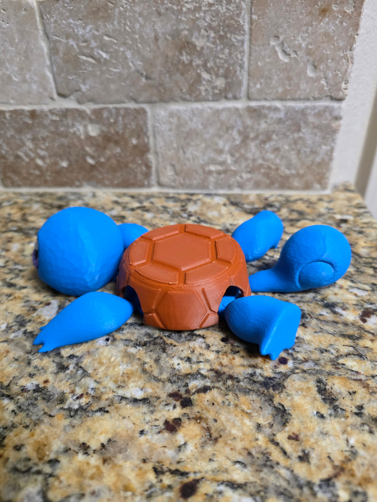 3D P Turtle Anime Coaster