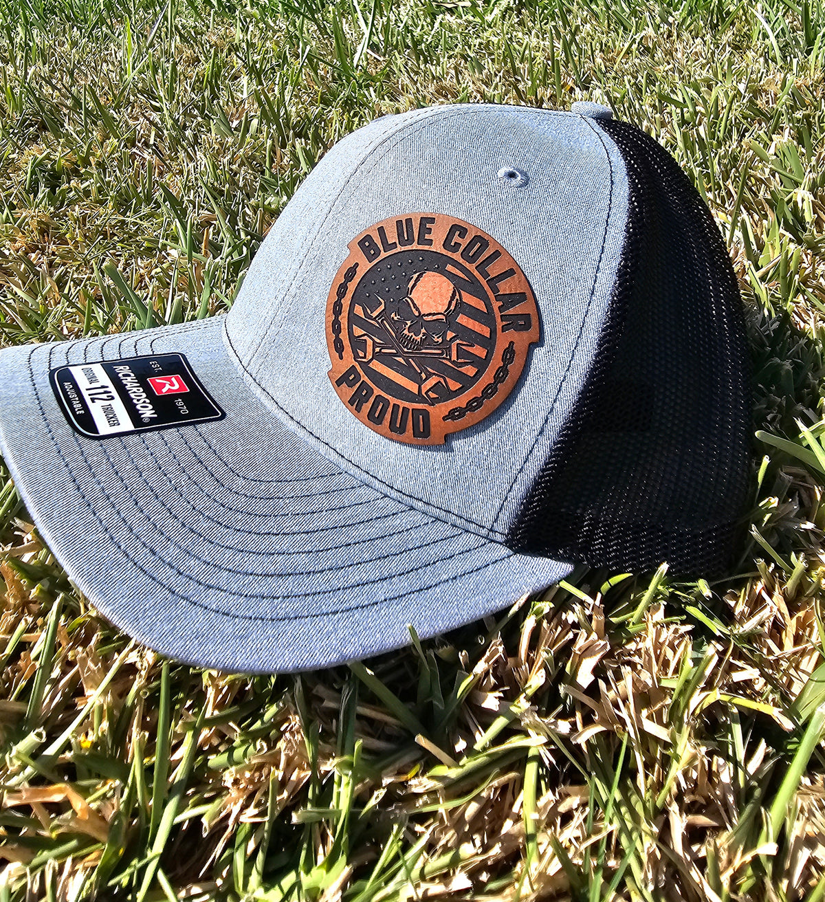 Blue Collar Proud Snapback Hat