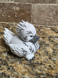 3D Inspired White M Ducks