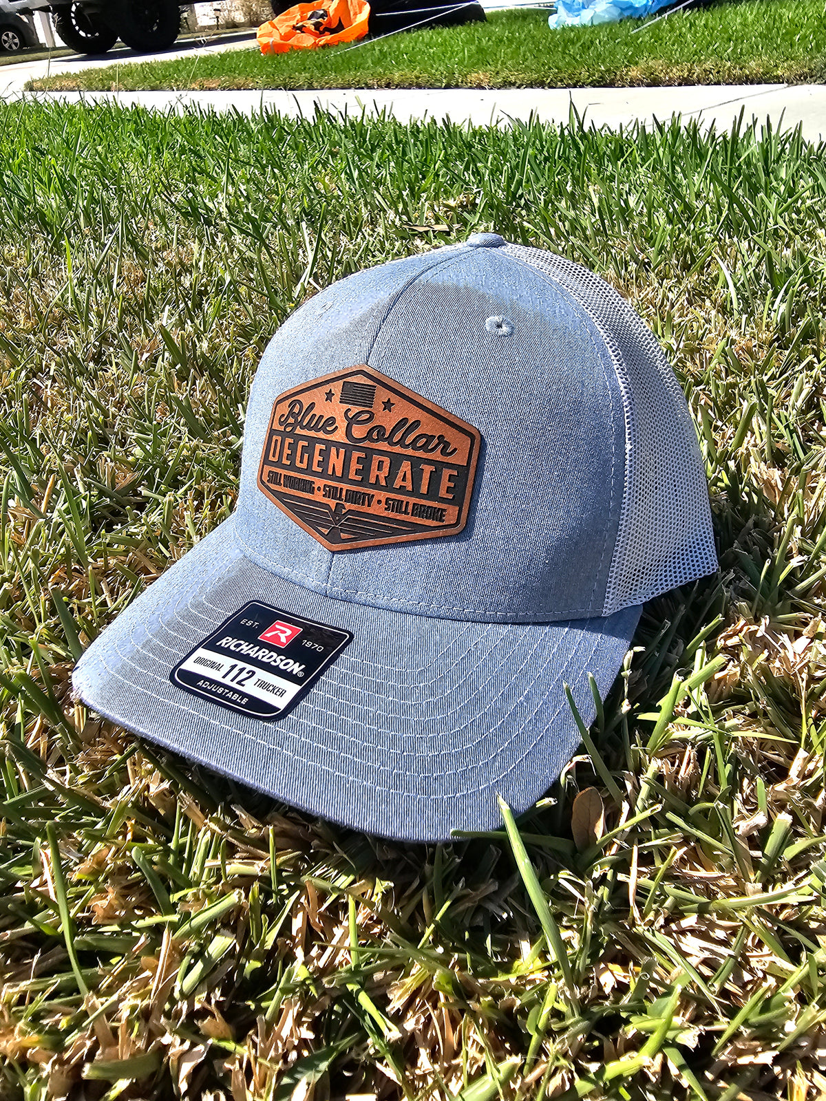 Blue Collar Degenerate Snapback Hat