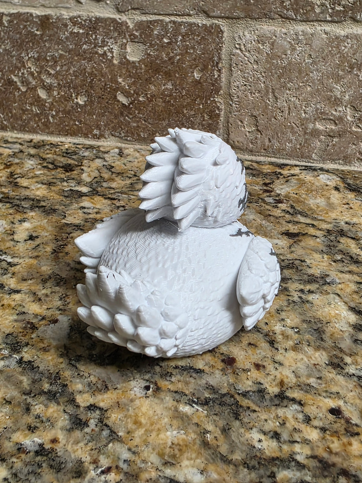 3D Inspired White M Ducks