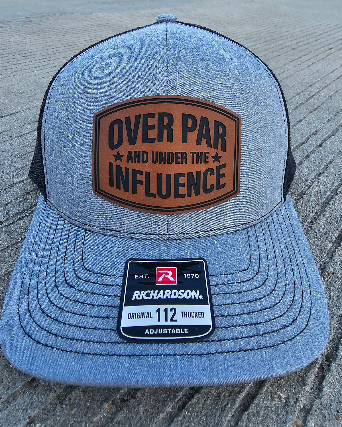 Over Par And Under The Influence Snapback Hat