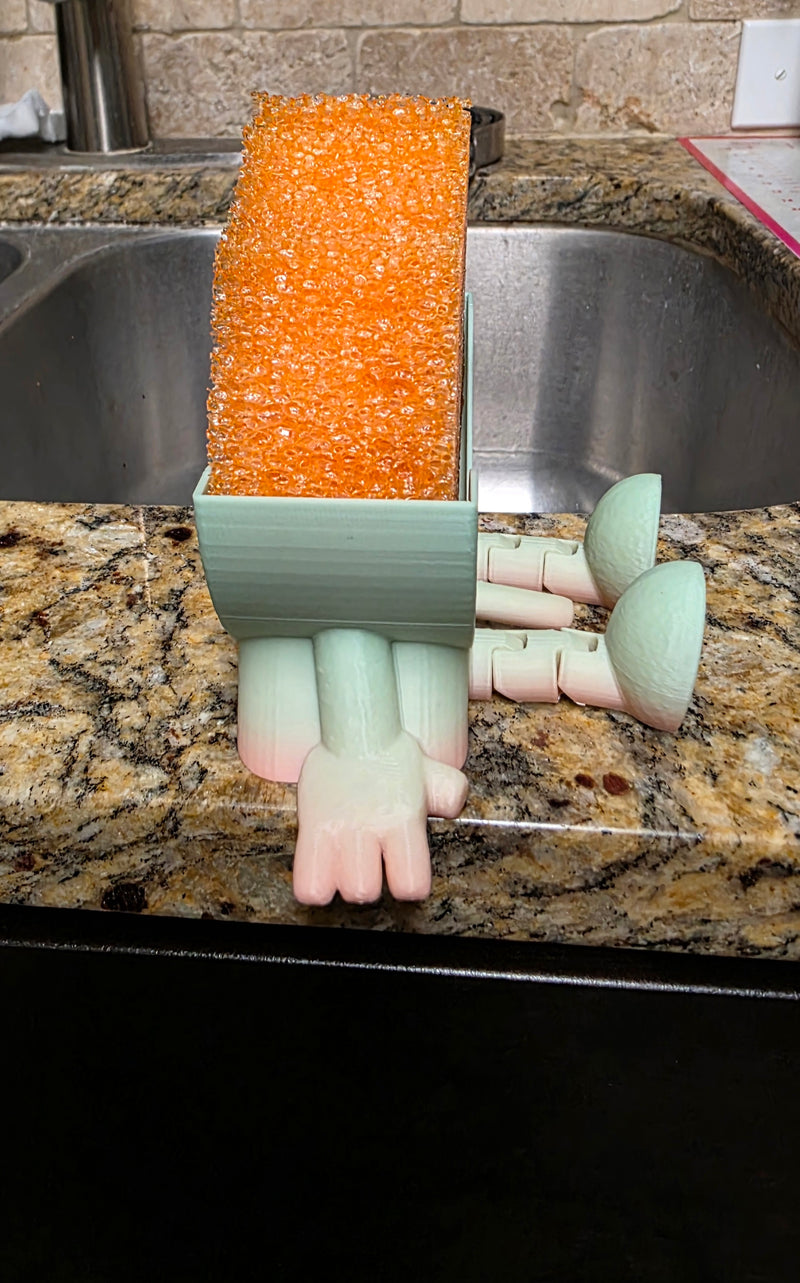 Scrub Diddy 3D Printed Sponge Holder