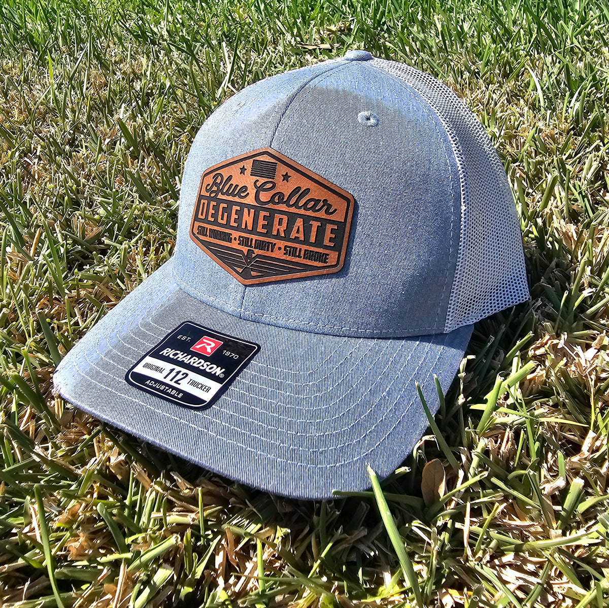 Blue Collar Degenerate Snapback Hat