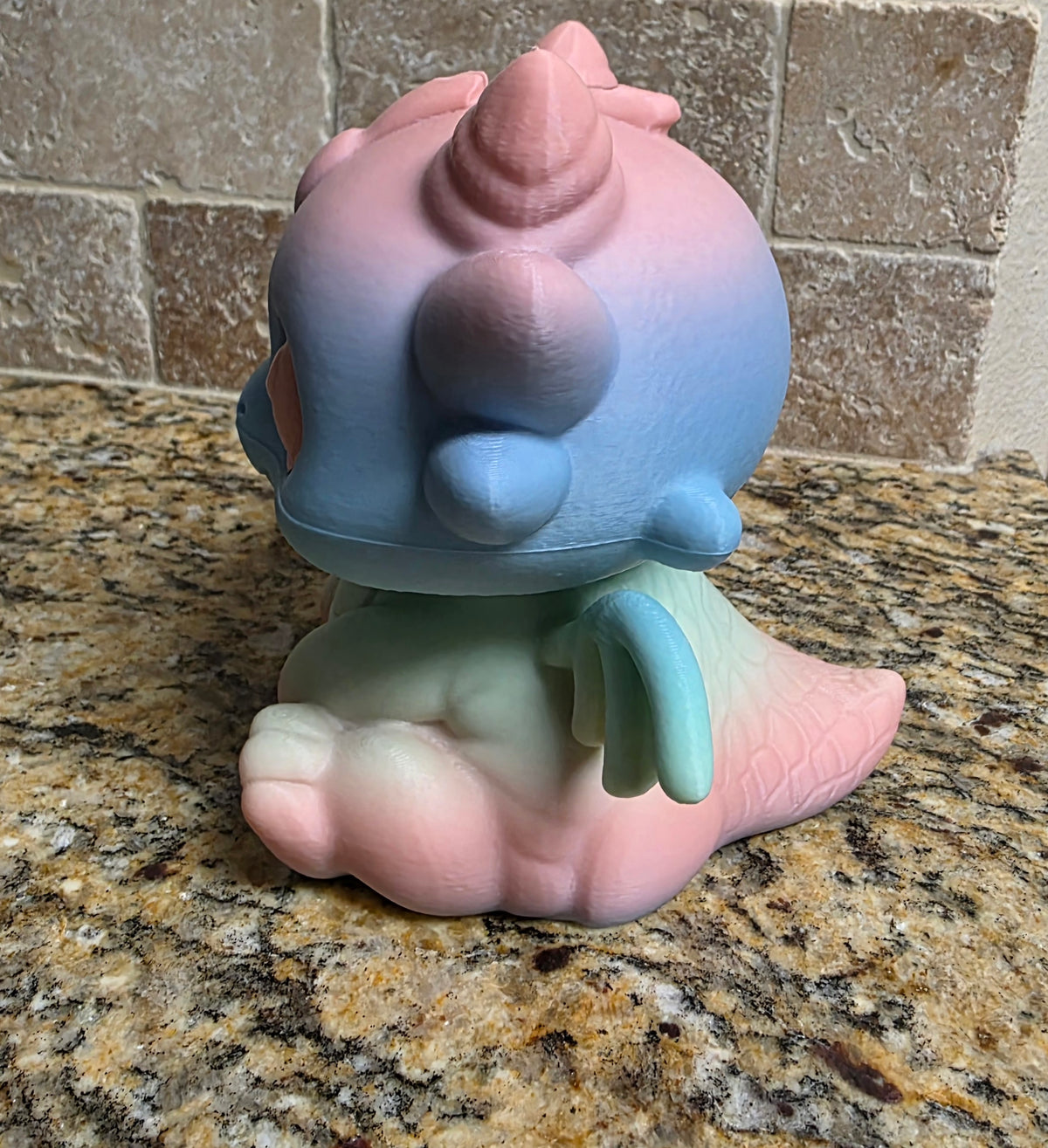 Cute 3D Printed Dragon Piggy Bank