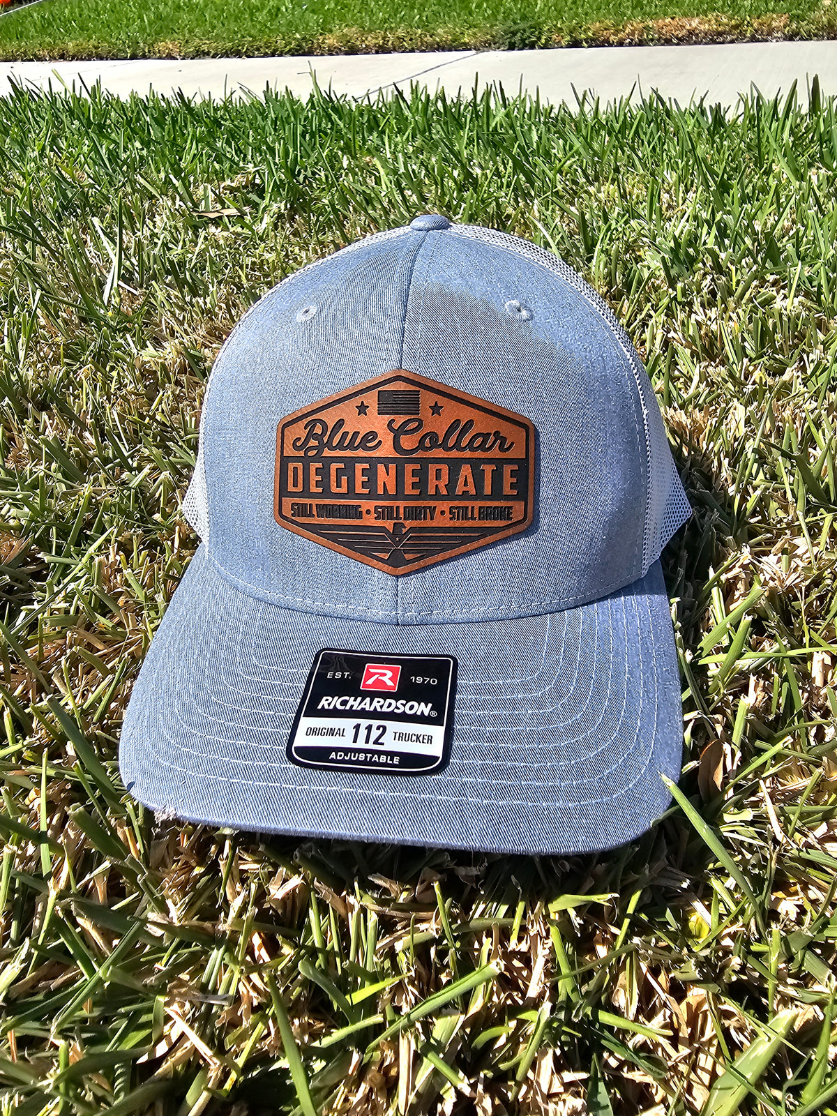 Blue Collar Degenerate Snapback Hat